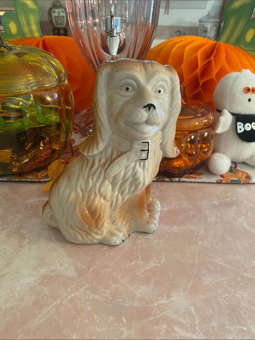 Ceramic dog